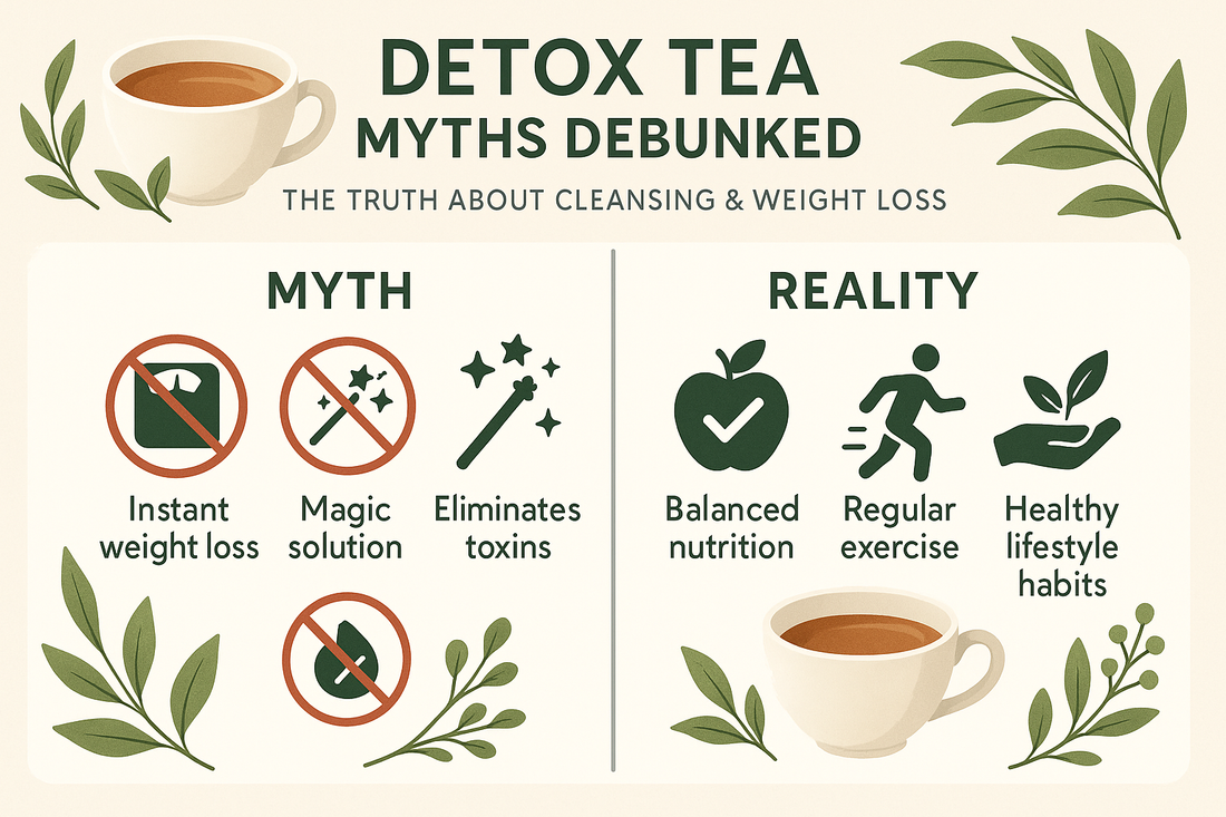 DETOX TEA MYTHS DEBUNKED: THE TRUTH ABOUT CLEANSING AND WEIGHT LOSS