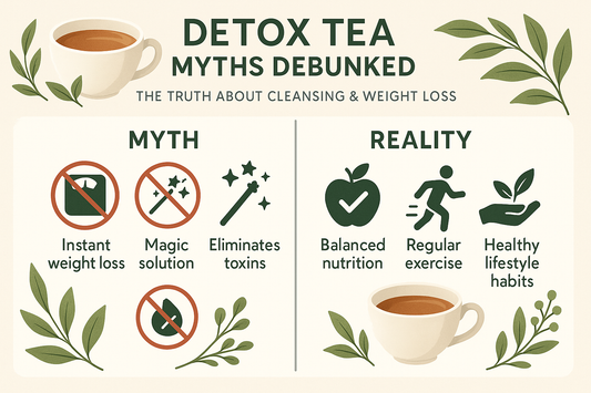 DETOX TEA MYTHS DEBUNKED: THE TRUTH ABOUT CLEANSING AND WEIGHT LOSS