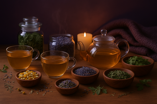 Evening Herbal Teas for Calm, Sleep, and Digestion