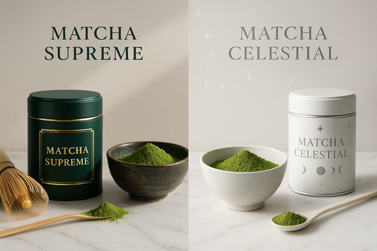 MATCHA SUPREME VS. MATCHA CELESTIAL: WHICH PREMIUM BLEND IS RIGHT FOR YOU?