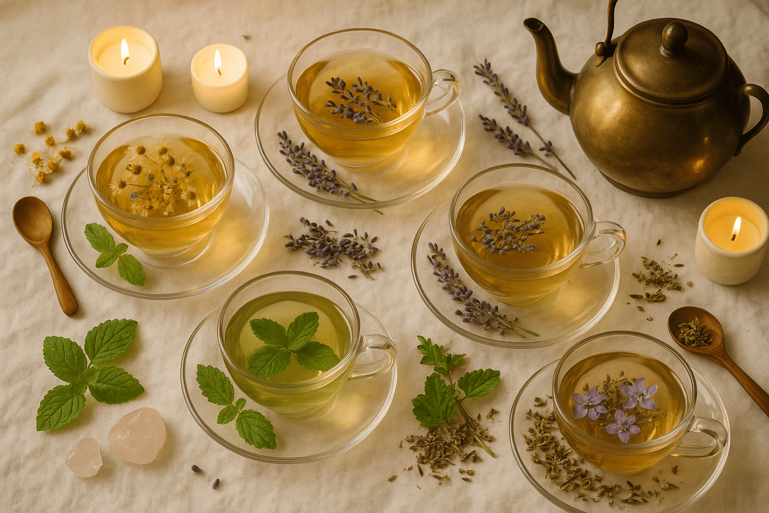 5 Calming Herbal Tea for Stress Relief Rituals You Can Do at Home – ELIXART