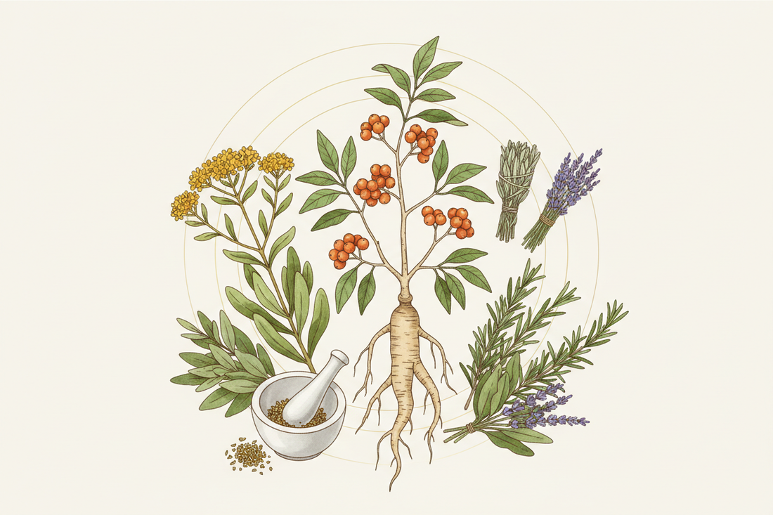 Adaptogens 101: How Herbs Like Ashwagandha and Rhodiola Support Stress, Energy, and Daily Balance