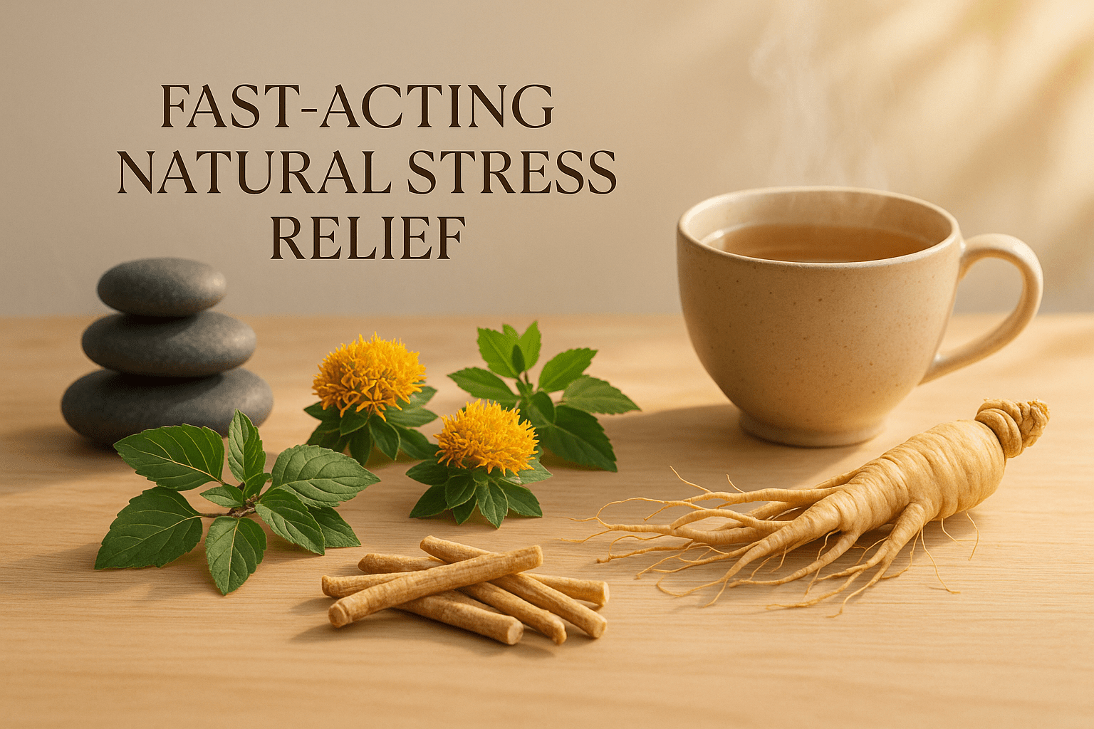 Adaptogens That Work Fast for Daily Stress Relief – ELIXART