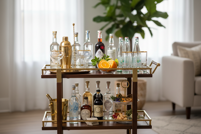 Alcohol-Free Bar Cart: Build One You’ll Actually Use