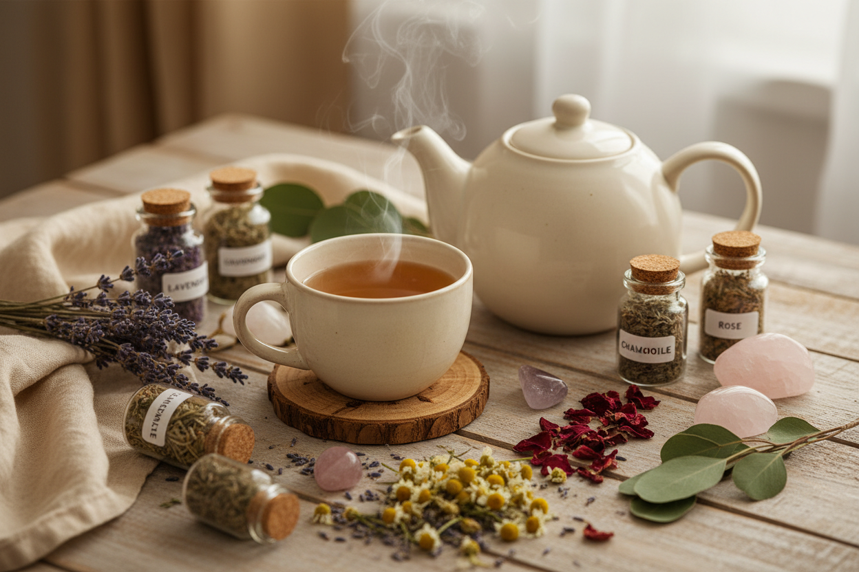 Burnout Ritual: A Gentle Reset | Tea & Plant Allies | Elixart – ELIXART
