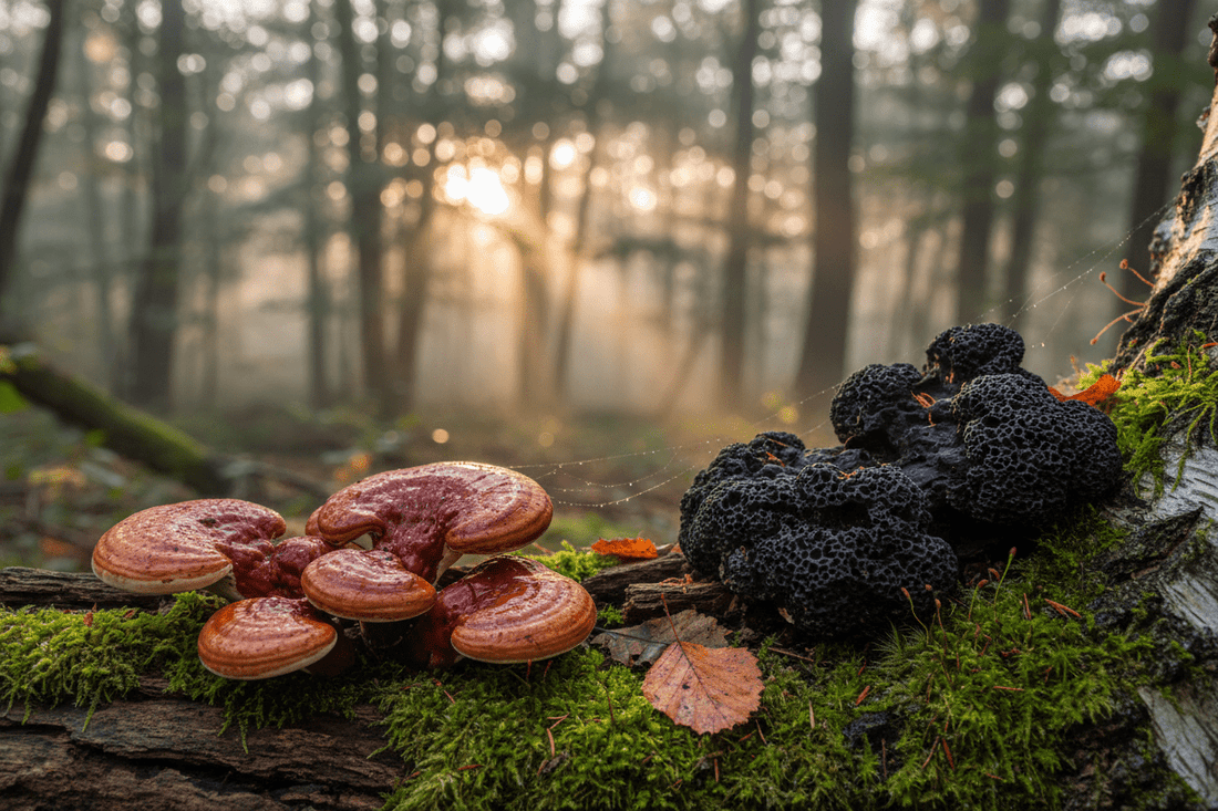 Calm Resilience: How Reishi, Chaga & Functional Mushrooms Support the Nervous System