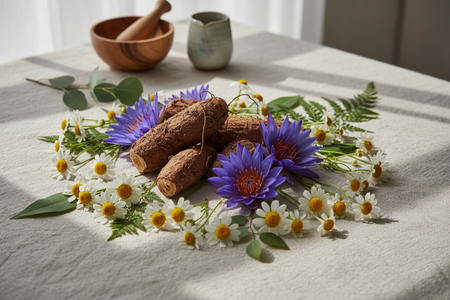 Calming Botanicals: How Herbs Like Kava, Chamomile & Blue Lotus Support Everyday Stress Relief