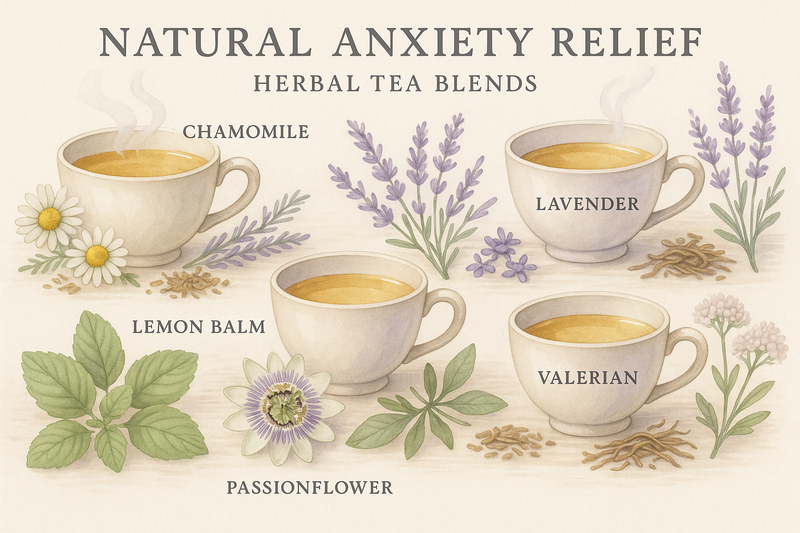 Can Tea Help with Anxiety? Best Herbal Blends That Actually Work
