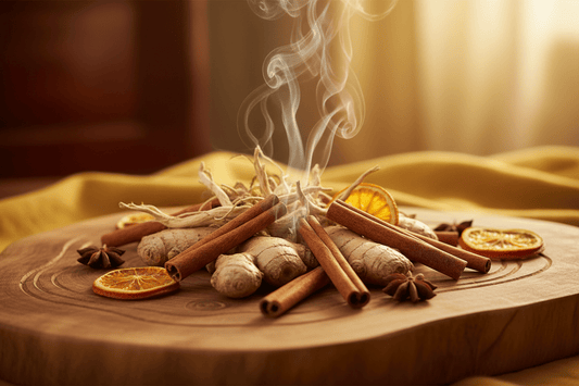 Circulation & Warmth: How Herbs Like Cinnamon, Ginger & Shatavari Support Flow, Focus & Vitality