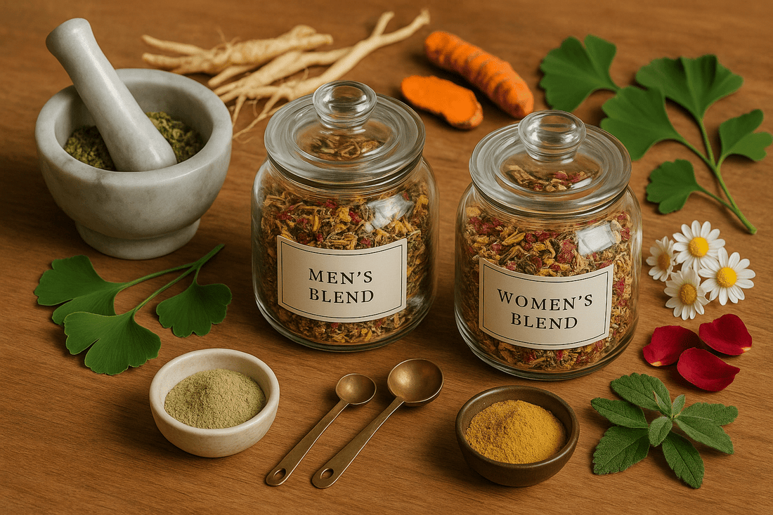 Custom Herbal Blends for Men and Women: Do They Work?