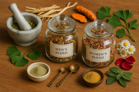 Custom Herbal Blends for Men and Women: Do They Work?