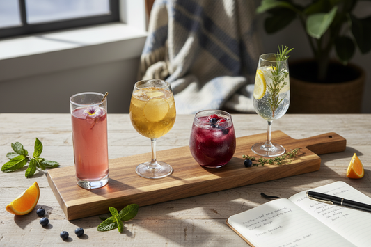 Drink Flight at Home: A Simple Tasting Night With No Booze