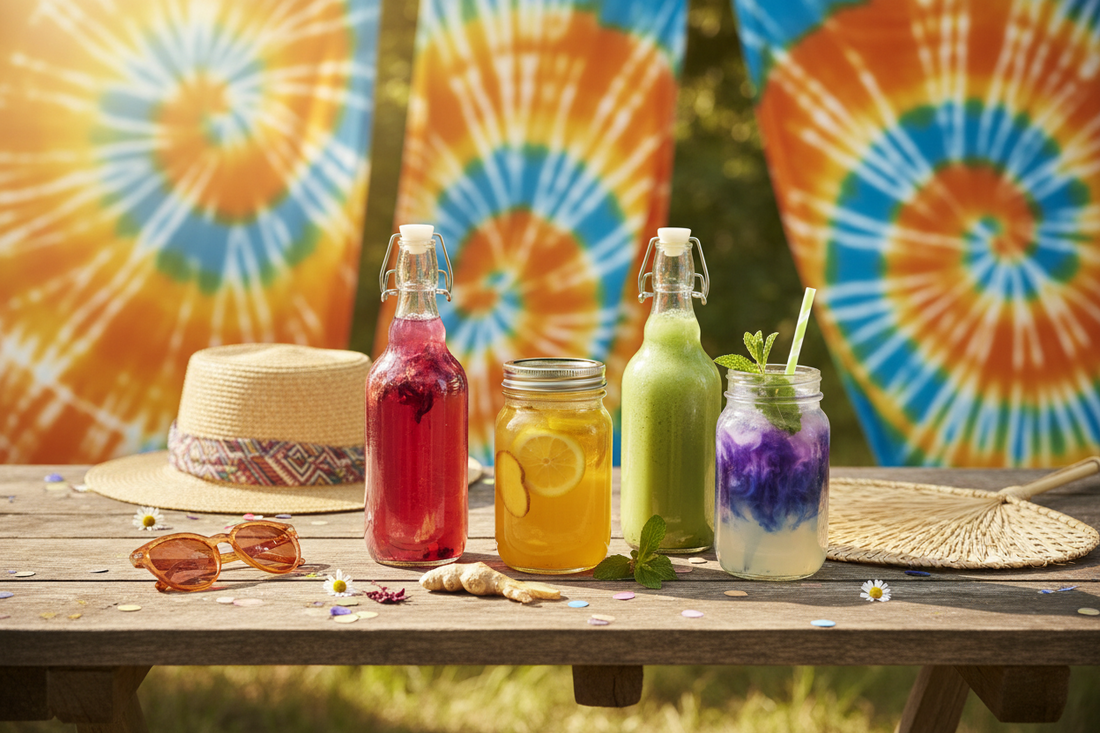 Festival Day Kit: Herbal Drinks for Heat, Dance, and Late Nights