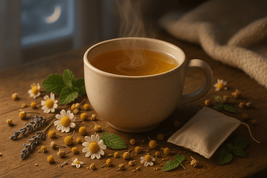 Herbal Sleep Tea with Chamomile: A Natural Way to Improve Sleep Quality