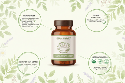 How to Read Supplement Labels: A Simple Guide for Herbal Products