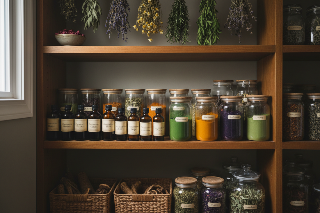 How to Store Herbal Tea, Powders, and Tinctures So They Stay Fresh