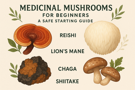 Medicinal Mushrooms for Beginners: A Safe Starting Guide