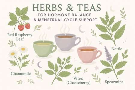 Tea for Hormone Balance: Which Herbs Support Your Cycle?