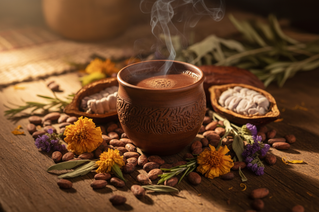 The Heart-Warming Power of Cacao: How Ceremonial Botanicals Bring Clarity, Warmth & Emotional Presence