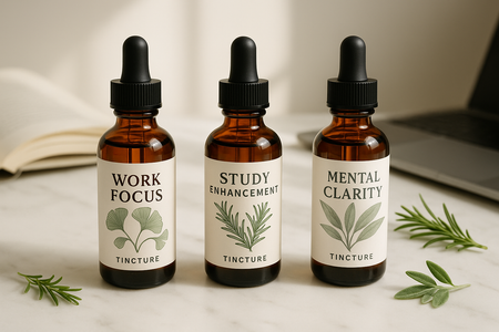 Top 3 Focus Tinctures for Work, Study & Mental Clarity