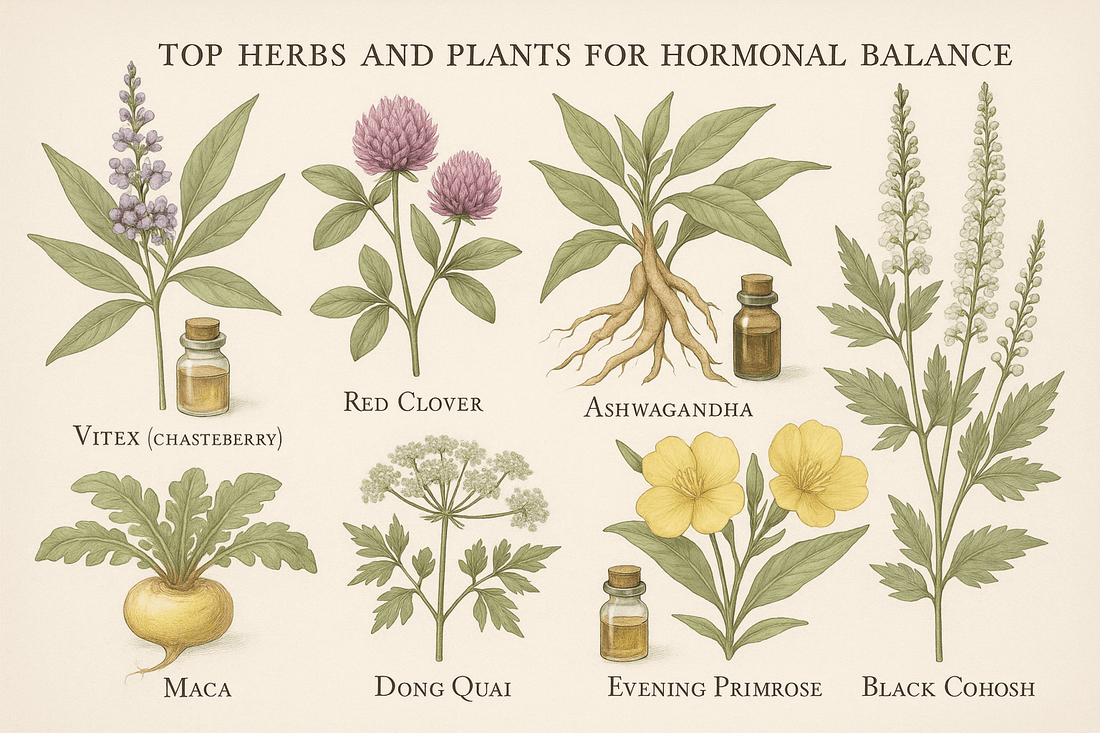 Top Botanical Extracts for Hormonal Balance