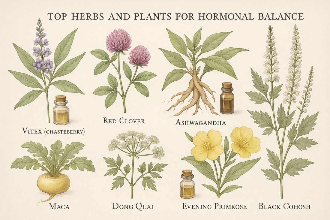 Top Botanical Extracts for Hormonal Balance