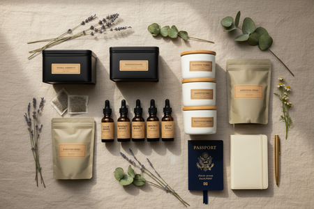 Travel Wellness Kit: Tea, Tinctures, and Powders for Life on the Go