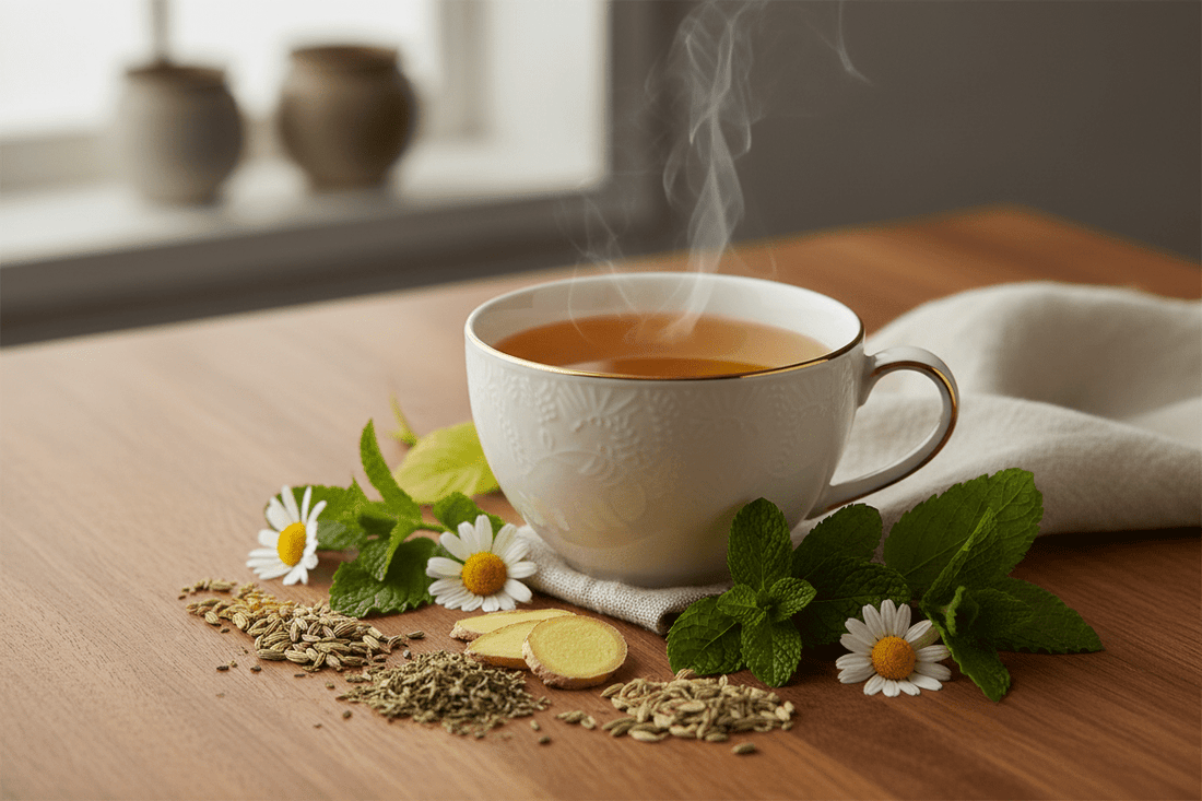 TummiTEA Rituals: Herbs That Soothe the Digestive Tract After Modern Meals