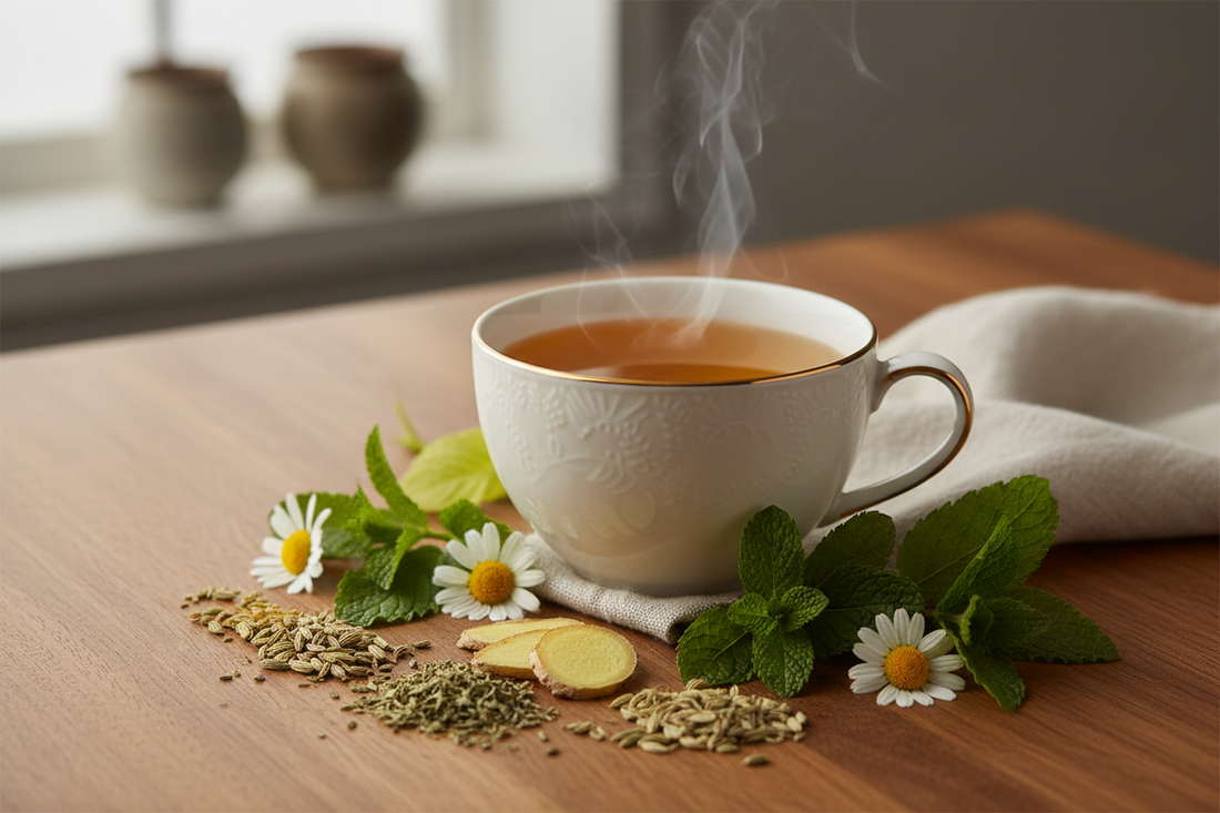 TummiTEA Rituals: Herbs That Soothe the Digestive Tract After Modern Meals