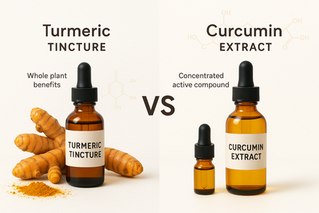 Turmeric vs. Curcumin Tincture: Which Works Better?