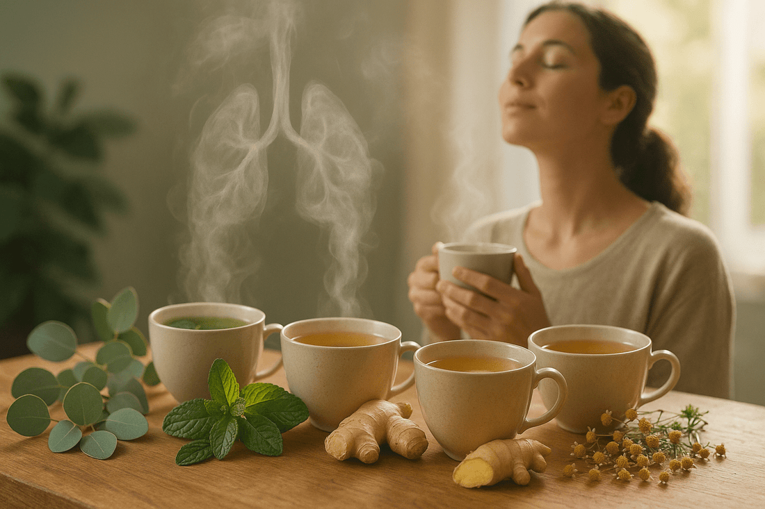 USING TEA FOR RESPIRATORY HEALTH: TOP PICKS FOR A BREATH OF FRESH AIR