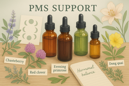 Using Tinctures for PMS and Hormonal Support: What Works