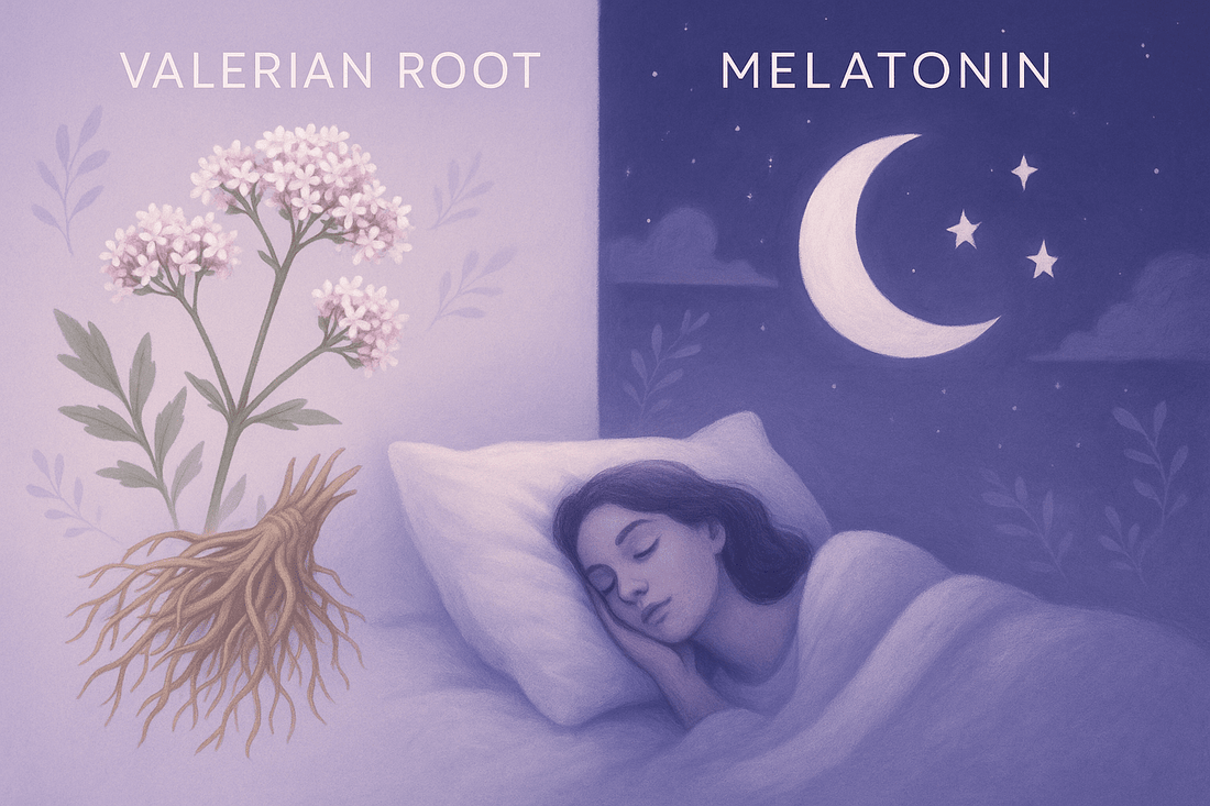 Valerian vs. Melatonin: Choosing the Natural Path to Deep Rest