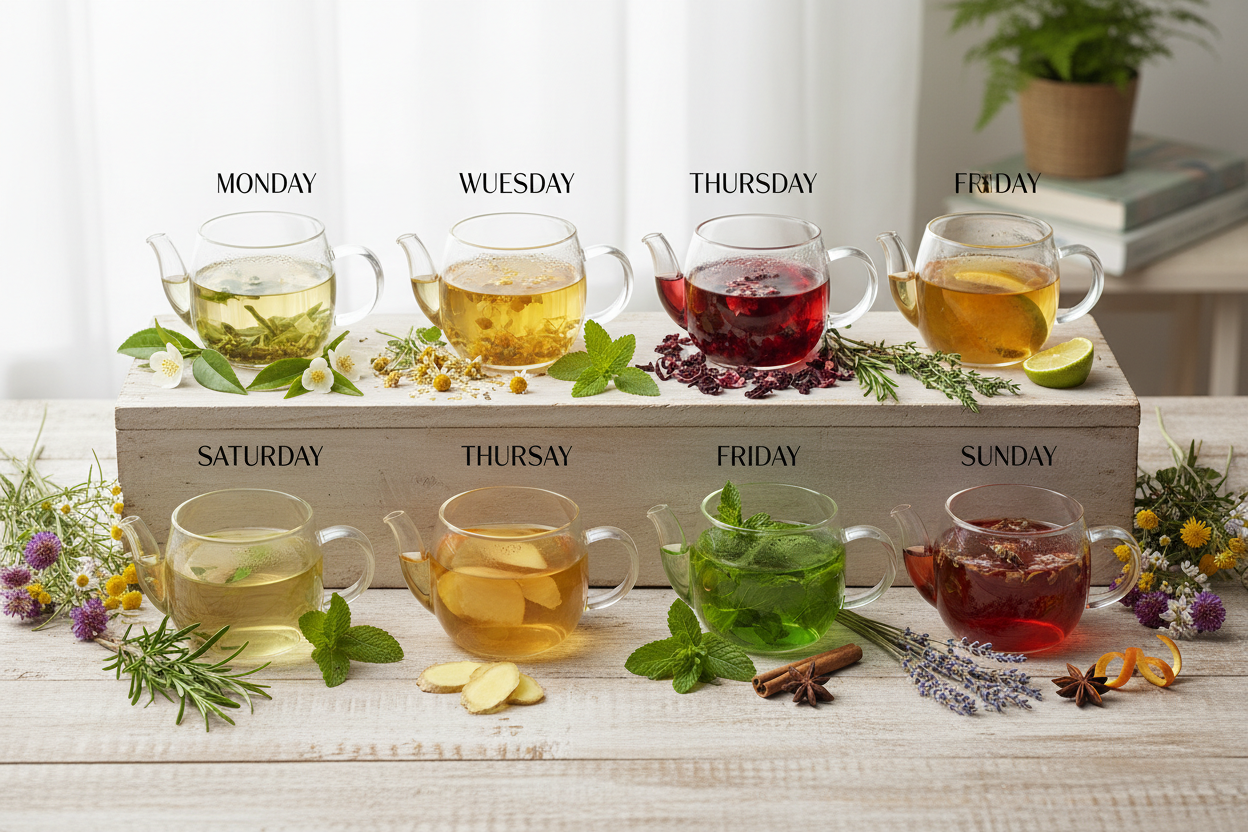 Weekly Tea Plan: A Simple Week of Plant Drinks – ELIXART