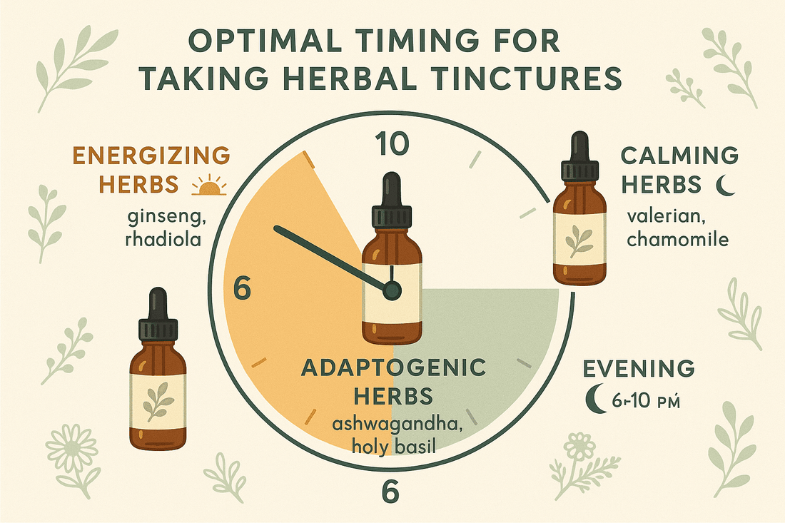 When to Take Herbal Tinctures: Morning, Night or Both?